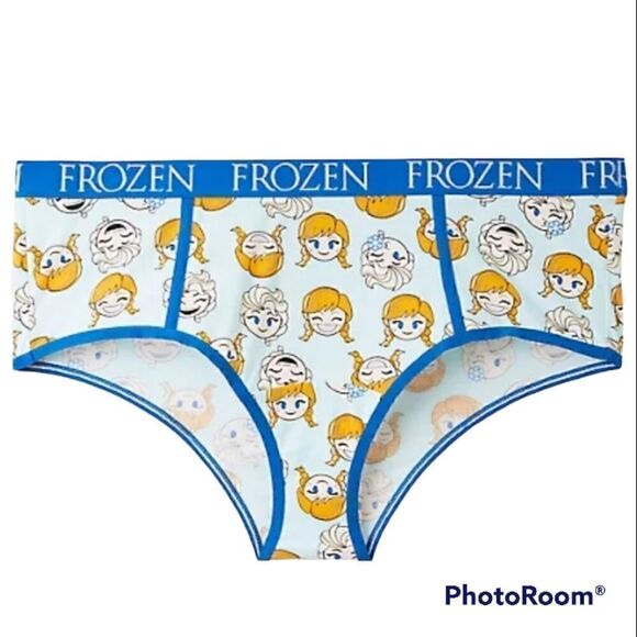 4X 26W Torrid Blue Frozen Cheeky Panty Disney Princess Elsa Anna Cotton Plussize - Picture 1 of 8